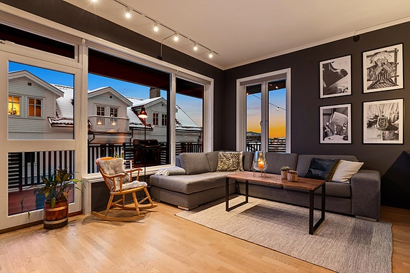 Velkommen til Cappelens gate 48! Foto: Eiendomsfoto AS