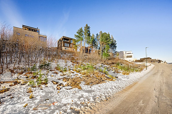 Heimdal Eiendomsmegling v/Håvard Malm ønsker velkommen til Grønbergssvingen 105! Foto: Jens Martin Nervik