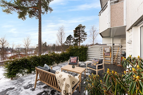 Privatmegleren v/Maria Tviberg har gleden av å presentere Grevlingåsen 1B. Foto: Zovenfra