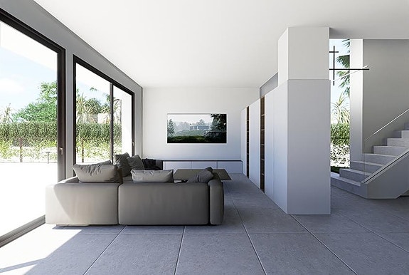 Ny eksklusiv villa med 4 soverom | Privat basseng | Stor tomt 670 m² | 600 meter til strand