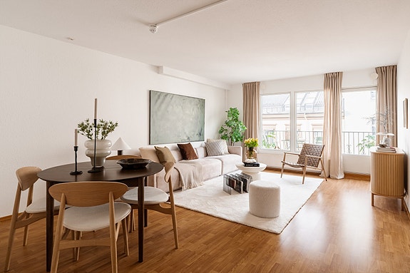 Truls Martin Nygaard v/Nordvik Majorstuen har gleden av å presentere Hansteens gate 16 beliggende sentralt på Vika! Foto: Paul-Dan Dragoman