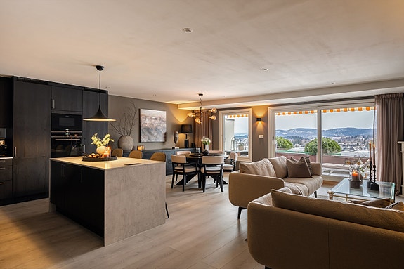 Emera Eiendomsmegling ønsker velkommen til Myrhaugen 25C! Foto: Joakim Karlsen.