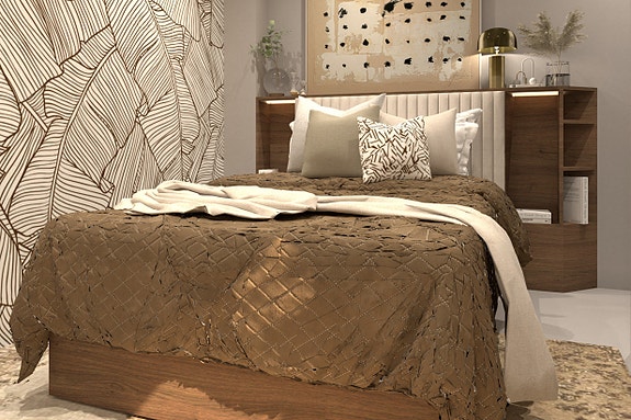 Moderne villa på et plan | Stor uteplass og takterrasse | 3 soverom og 2 bad