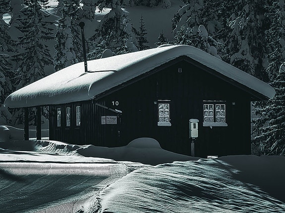 Hytte ved Blefjell Lodge til salgs