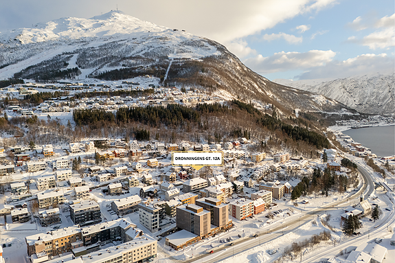 Sentrumsnær leilighet med 3 soverom