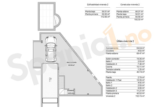 Plantegning underetasje