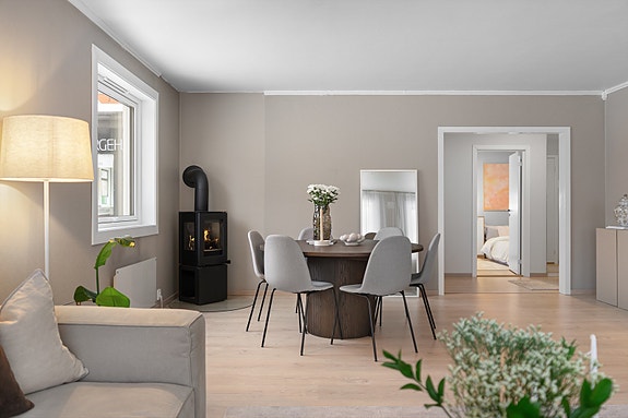 God plass til spisebord