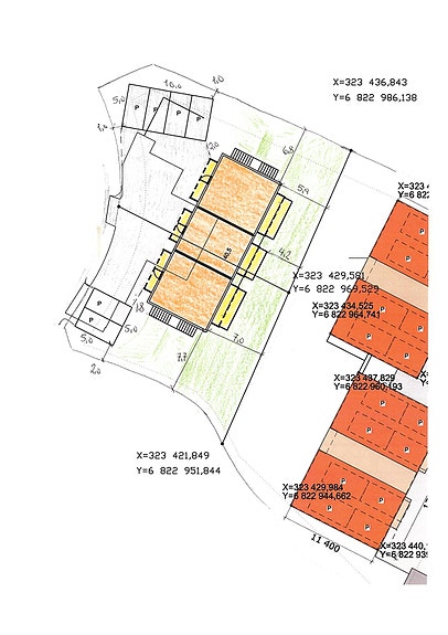 Situasjonsplan 3 mannsbustad