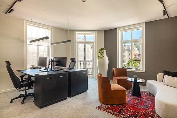 Moderne kontorlokaler i klassisk sentrumsgård +/- 190 kvm