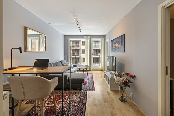 Nordvik Tønsberg v/Jørgen Nyhus har gleden av å ønske velkommen til Rambergveien 17A! Foto: Fotograf Magik.