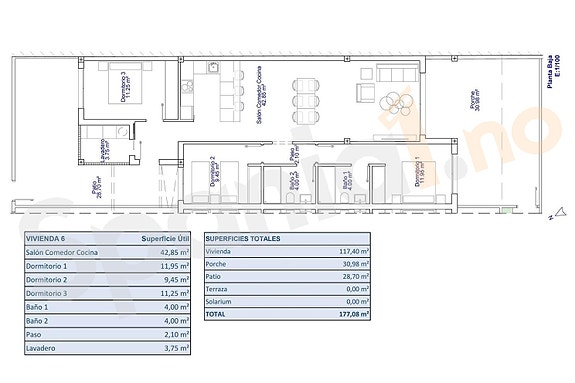 Plantegning leilighet