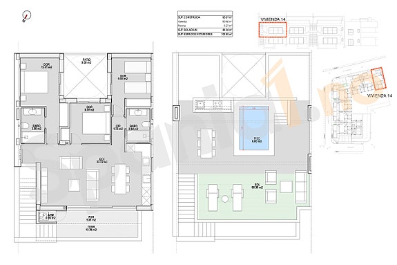 Nyhet! Toppleilighet med 3 soverom og 2 bad | Stor takterrasse med mulighet for basseng | Sentral beliggenhet