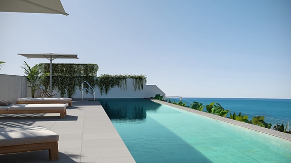 Ny leilighet kun 100 meter fra stranden | 3 soverom | Terrasse | 20 min fra Málaga sentrum