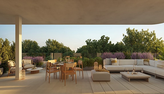 Nyhet! Moderne leilighet med havutsikt | 3 soverom | Terrasse | Spa og treningsrom