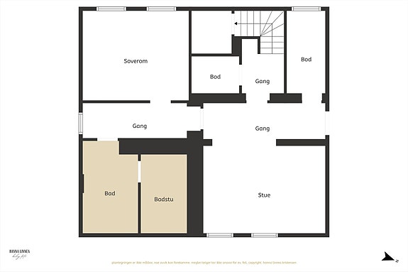 Plantegning - Underetasje