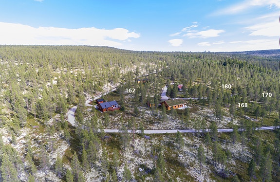 Rødvola hyttefelt er et etablert og attraktivt område med gode solforhold