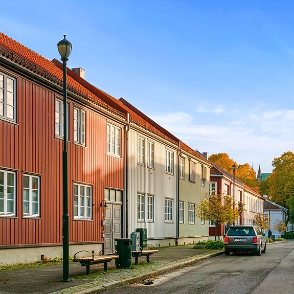 Velkommen til bygården Schultz Gate 5! Supersentralt og rolig på samme tid!