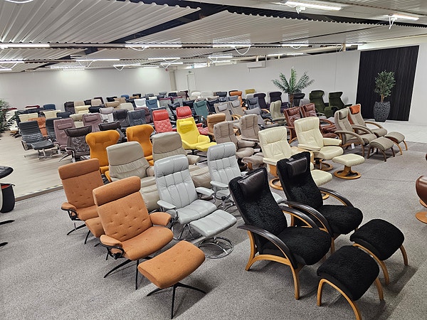 Vi kjøper Stressless lenestol, Conform, Brunstad og andre lenestoler/ hvilestole