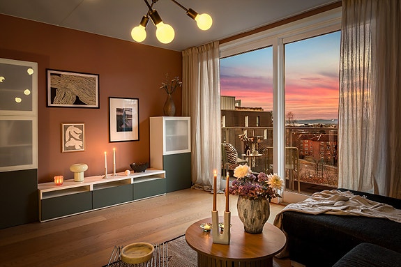 Velkommen til Hans Nielsen Hauges gate 37G - et stilfullt townhouse som tilbyr både komfort og kvalitet gjennom alle livets faser. Foto: Pontus Holmenäs.