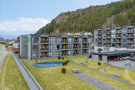 Velkommen til Osbergvegen 1 og Sameiet Reitengrenda! | Foto: Blåtind fotografikk