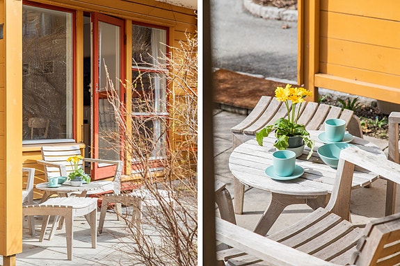 Velkommen til Skøyenveien 53, en sjelden 2-roms med stor solrik terrasse.