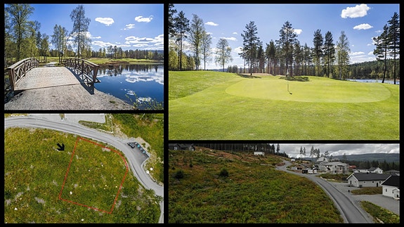 Høgdavegen 1 - Stor og solrik tomt høyt på feltet ved Liermoen på Granli! Her er alt man trenger for et rolig og godt liv !