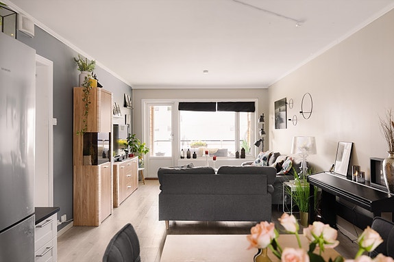 Aktiv Eiendomsmegling v/ Kamilla Benum Braanen har gleden av å presentere Åsenhagen 15C! Foto: Fredrik Hansson