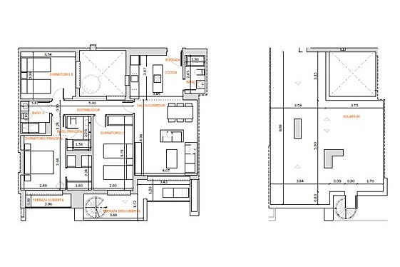 Eksklusiv penthouse med 3 soverom | Privat takterrasse | Sjøutsikt | Utleielisens