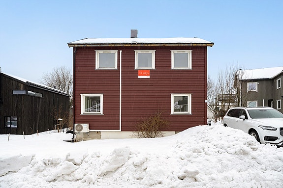 Velkommen til Petter Grubens gate 7, leiligheten ligger i 1. etasje. Foto: Diakrit