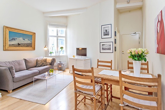 Velkommen til Mauritz Hansens gate 6c - Hyggelig 2-roms i rolig bakgård - Ledig 1 August!
