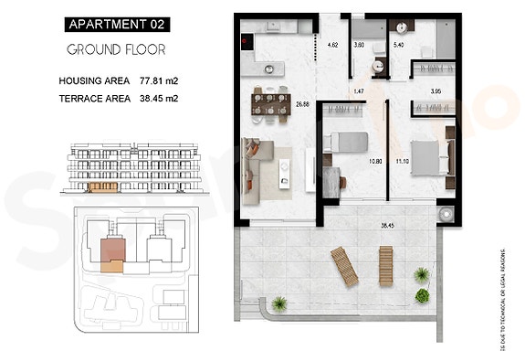 Få igjen! Eksklusiv leilighet med 3 soverom og 2 bad | Luksuriøse fellesområder | Attraktiv beliggenhet