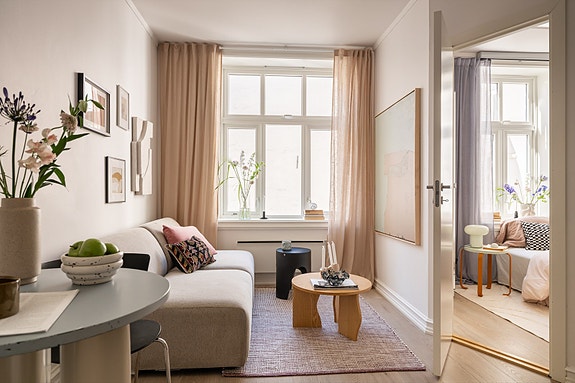 Velkommen inn i Fredensborgveien 13B! Foto: Einar Horsberg.