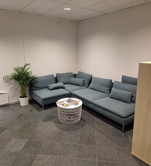 Romslig inngangsparti