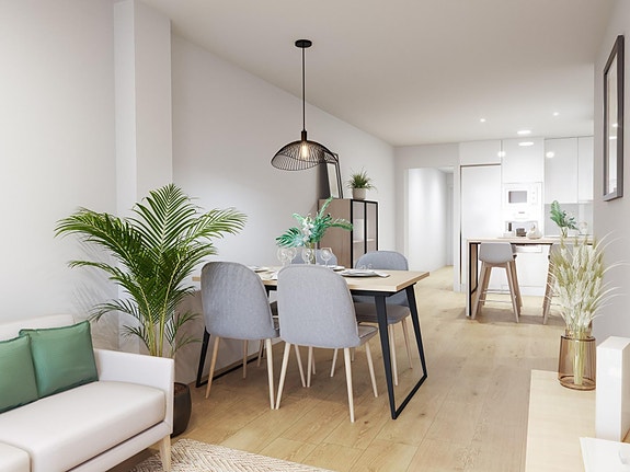 Ny toppleilighet med 2 soverom - Sentral beliggenhet, 300 meter fra stranden