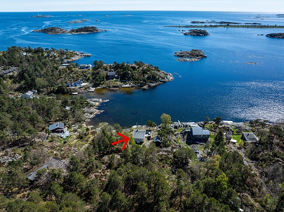 Velkommen til Gjervoldsøy! Dronefoto av Tore Jonssen, Mediaservice