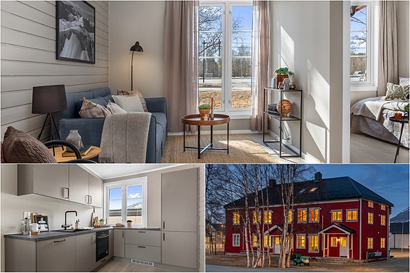 Velkommen til O. Skasliens veg 17! (Foto: Interiørfoto, Eidsmo/Bjørnli)