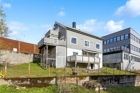 Avdelingsleder/Eiendomsmegler Øyvind Guldhaugen presenterer Borggata 1! Foto: EFKT