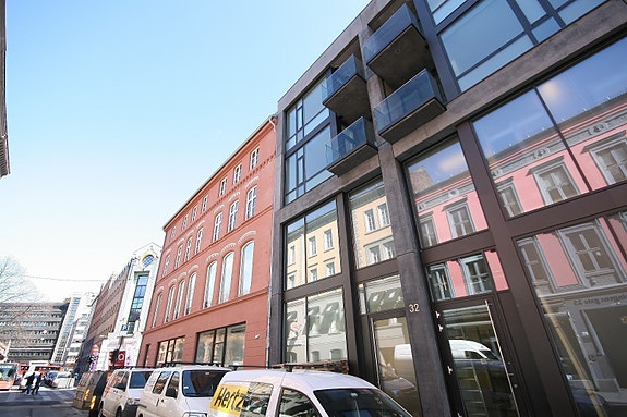 Fasade mot Dronningens gate