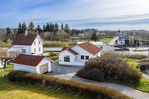 Velkommen til Båshusvegen 14! Foto: Vestbris