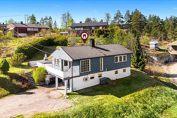 Aktiv eiendomsmegling har gleden av å presentere Furuveien 23! Foto: Dag Frogner / Boligfotograf1.