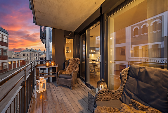 Velkommen til Ole Steens gate 9! Foto: Luxe AS (AI redigert til sommer)