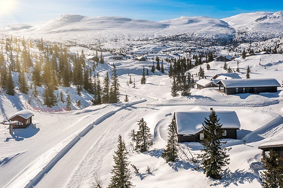 Meget lekker og påkostet hytte fra 2021, beliggende i majestetiske og naturskjønne Høgevarde felt HV15.