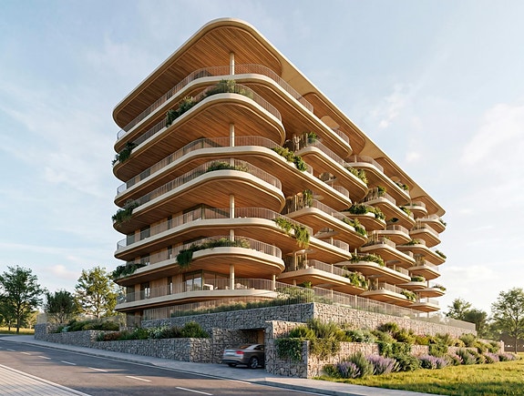 Moderne leilighet med 3 soverom | Store terrasser og høy standard | Resortfasiliteter