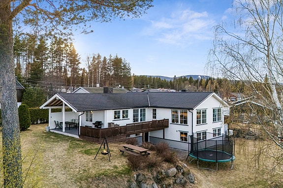 Velkommen til Prestegårdsveien 21! Foto: Bente Nijora Aalberg
