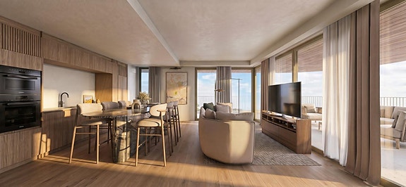 Moderne penthouse med 4 soverom | Stor terrasse | Nær strand og sentrum