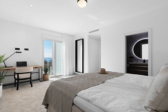 Penthouse med turistlisens | 152 m² terrasse | Privat jacuzzi og panoramautsikt