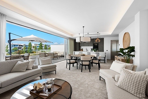 Penthouse med turistlisens | 152 m² terrasse | Privat jacuzzi og panoramautsikt
