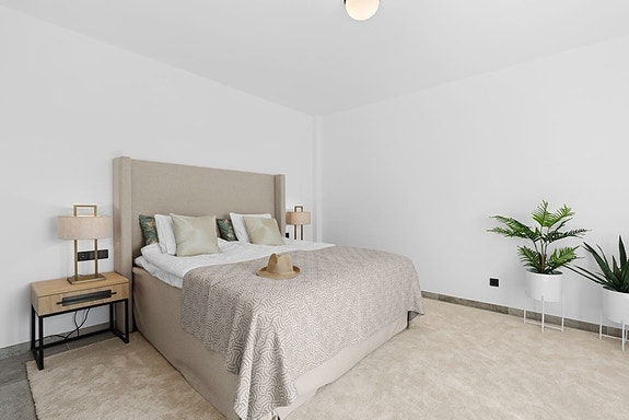 Penthouse med turistlisens | 152 m² terrasse | Privat jacuzzi og panoramautsikt