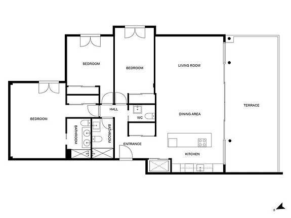 Penthouse med turistlisens | 152 m² terrasse | Privat jacuzzi og panoramautsikt