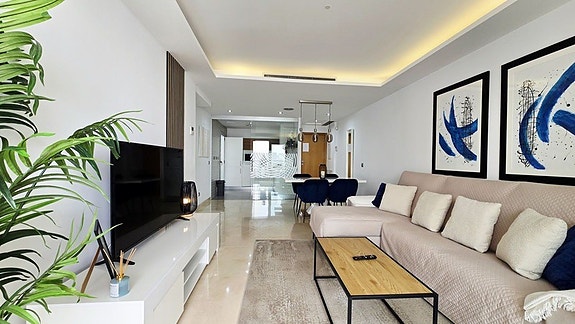Penthouse med turistlisens | 100 m² terrasse | Nær stranden i San Pedro